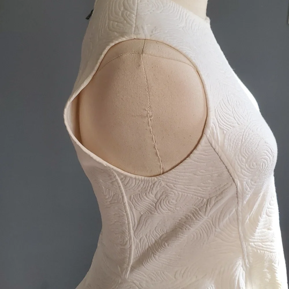 Theory white Peplum   top size s - Picture 5 of 15